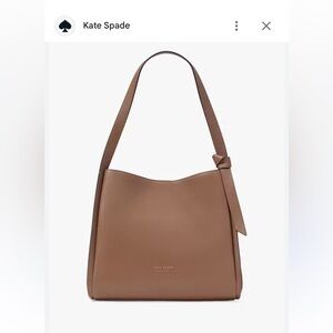 Kate Spade Knott large shoulder bag. genuine leather tote bag